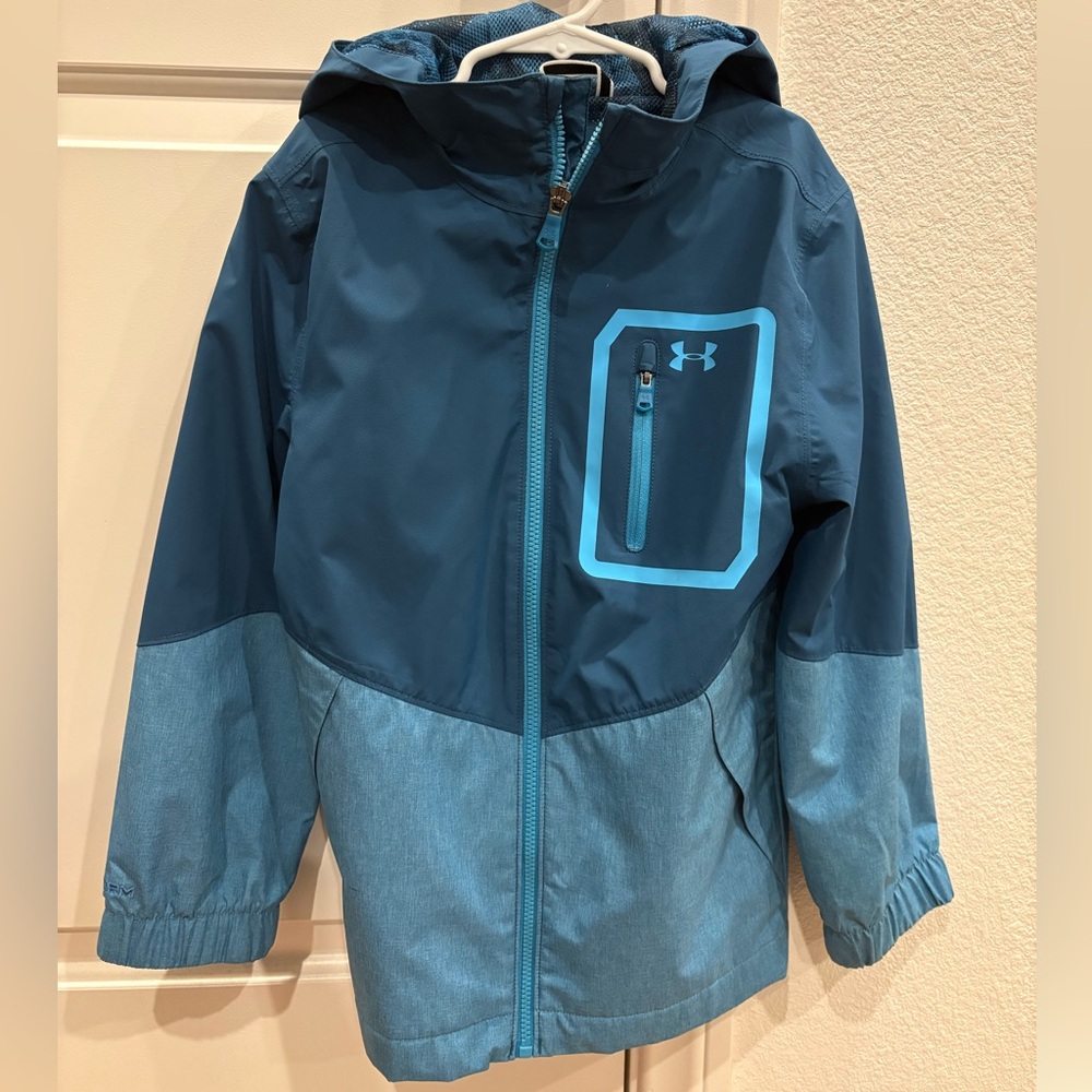 Under Armour Kids Two-Tone Blue Raincoat